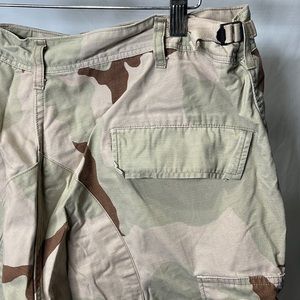 Desert Army Fatigue Cargo Pants
